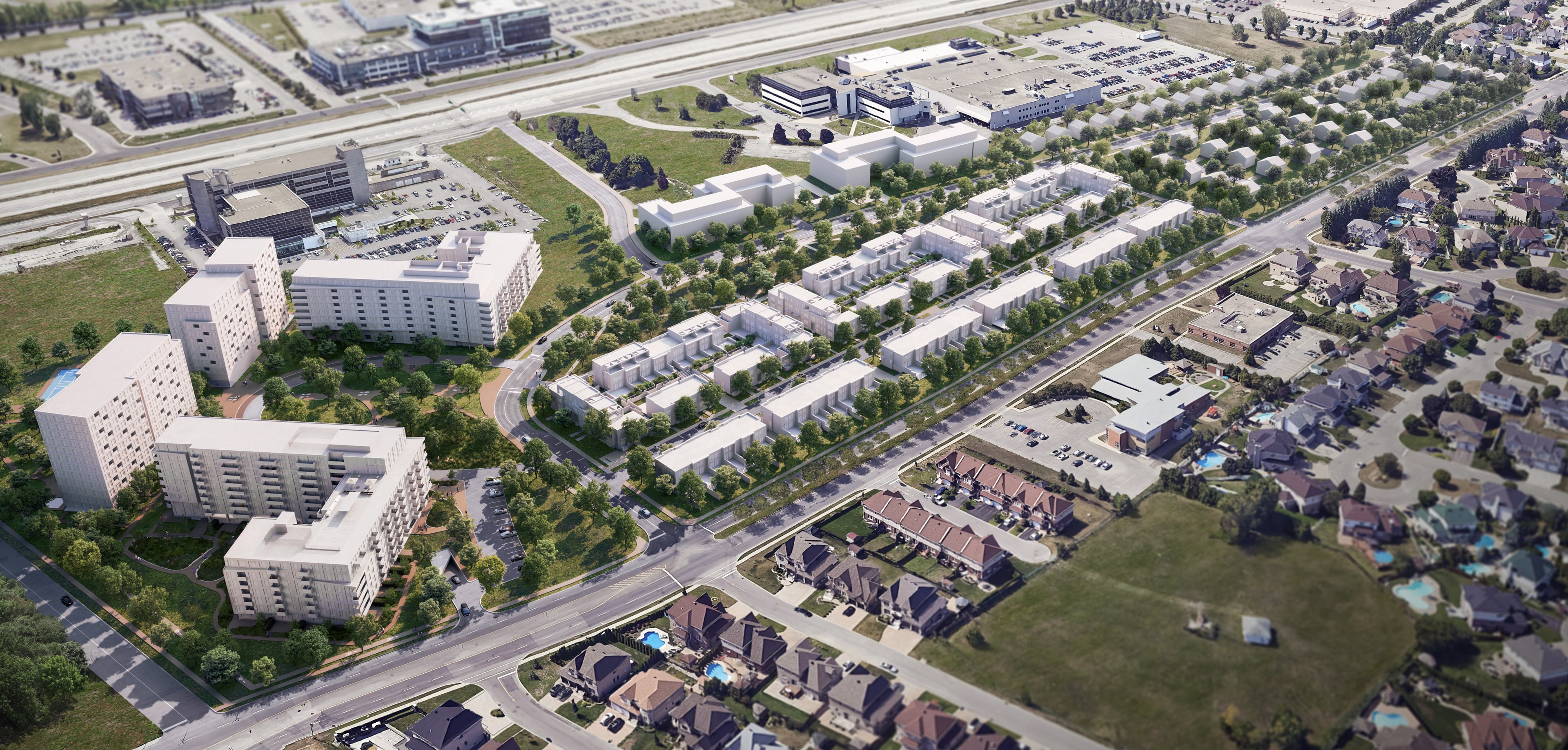 Village Lacey Green — Construction neuve